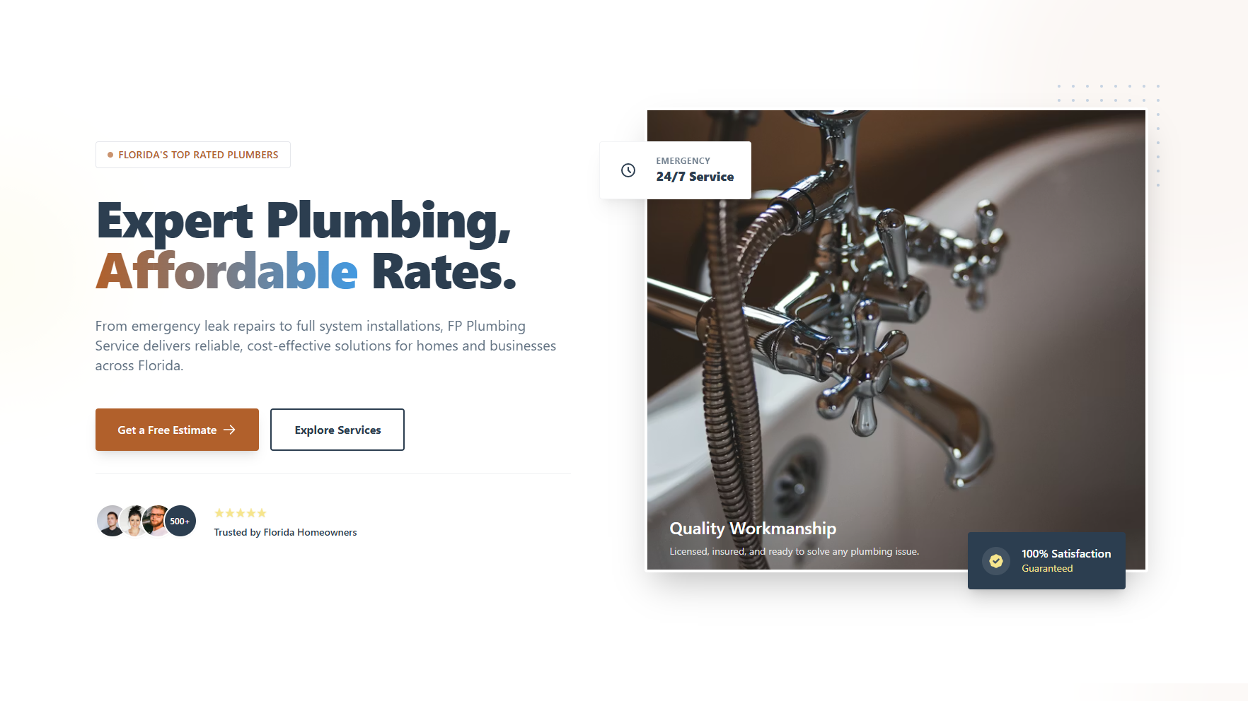 Plumbing Service Preview