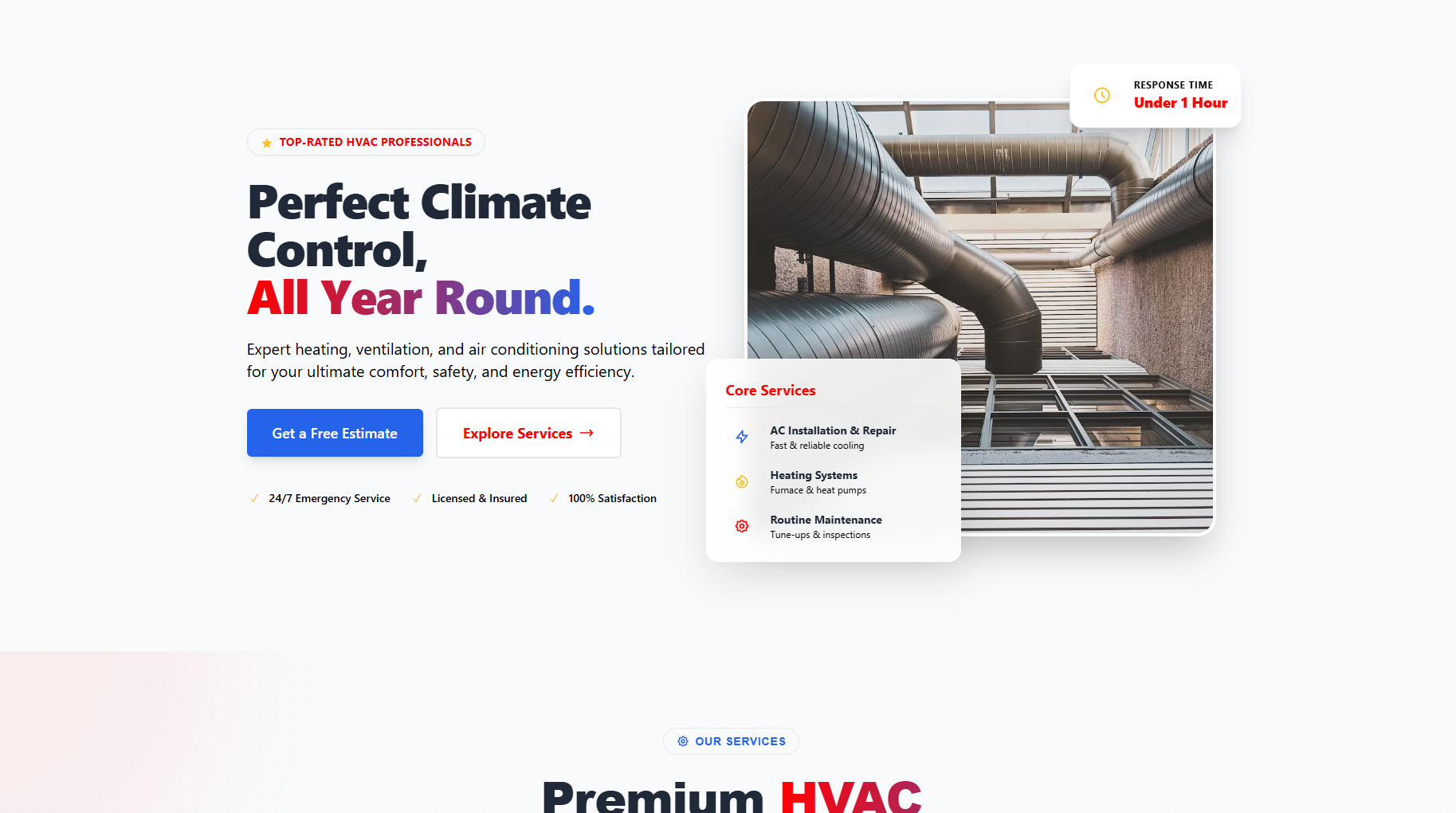 HVAC Services Preview